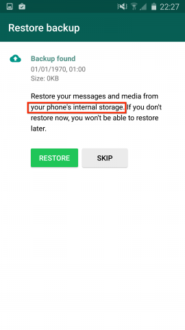 whatsapp google drive backup disable